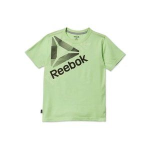Reebok Boys Youth Graphic Tee in Lime Green